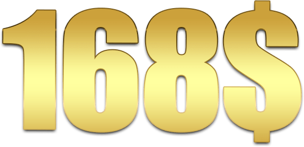 168$